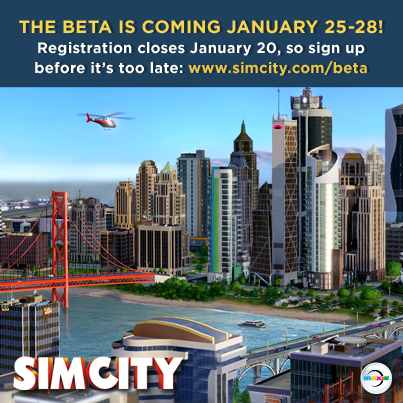 新版 SimCity 開放測試版下載！3 月 5 日正式推出