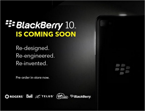 今晚 11 時．BlackBerry 10 發佈會網上直播