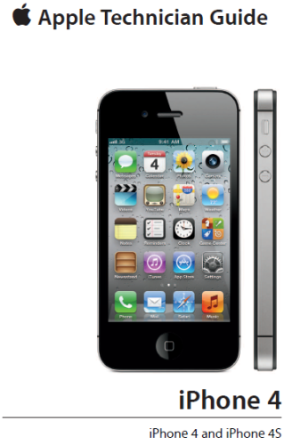 iPhone 4/4S 壞機唔使去先達！跟足 Apple 被洩維修指南 DIY