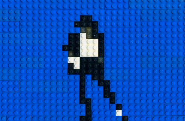 以 LEGO 重演 Michael Jackson 精彩舞步