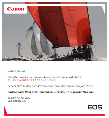 Canon 於本月 21 日舉行發布會！可能會是 Canon EOS 70D？