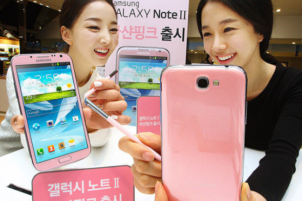 【女性科技】女士們注意！珍珠粉紅 GALAXY Note II LTE 登場！