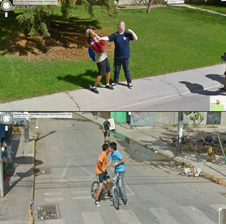 Google Street View 呈獻街上不易看到的街景！