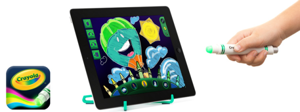 鼓勵小朋友隨處畫．iPad 專用 Marker