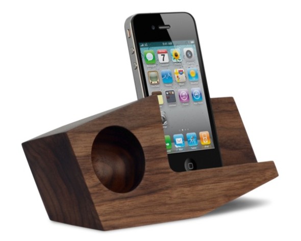 環保木製 iPhone 擴音器