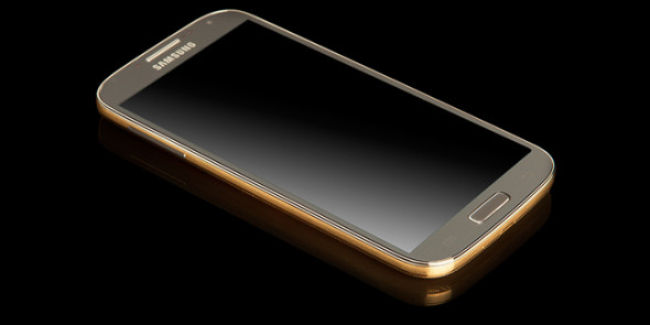 身份象徵！24K 鍍金 Galaxy S4 開售