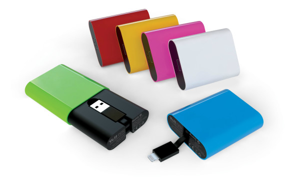 彩色便攜式充電器 Lightning/micro USB 任選．Ye!! Energy Box BPS50