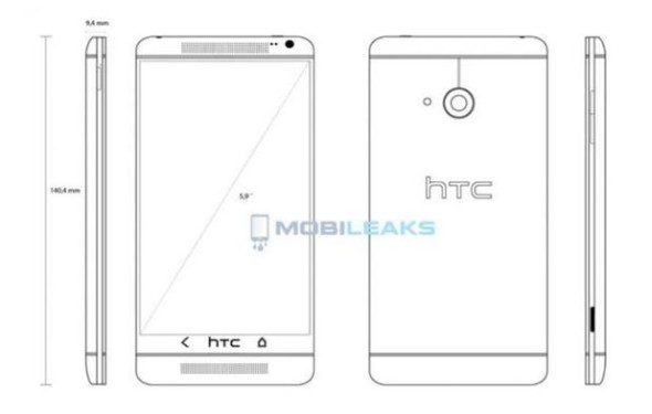 5.9 吋大屏幕！HTC One Max 將於數月內推出？
