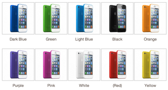 傳 Apple 將推 99 美元平價 iPhone，10 款顏色任你選擇？