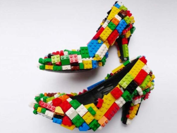 迷人玩味 Lego 高跟鞋