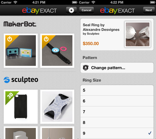 eBay 新 App 推 3D 打印服務