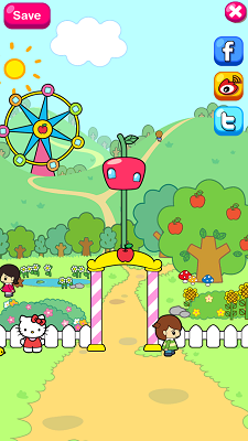 【iOS、Android app】玩轉 Hello Kitty 遊樂場！