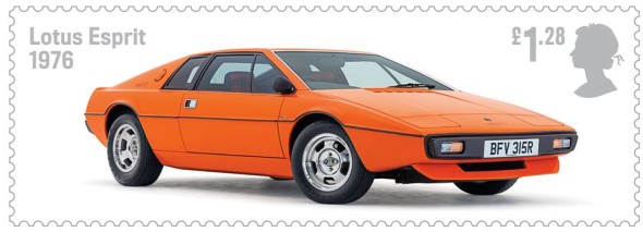 英國皇家郵政發行經典名車 British Auto Legends 系列紀念郵票