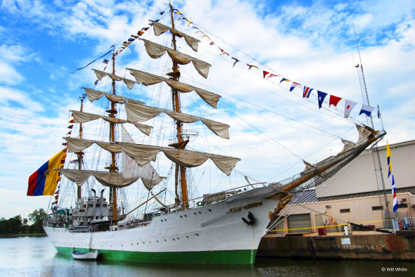免費參觀！哥倫比亞仿古帆船「光榮號」明天抵港