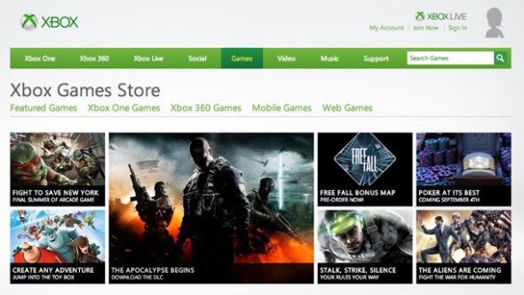更易記嗎？Xbox Live Marketplace 改名為 Xbox Games Store！