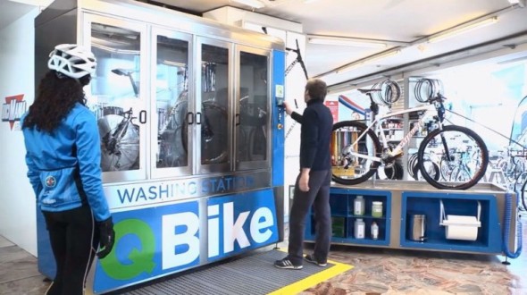 單車友福音  單車都有自動洗車機