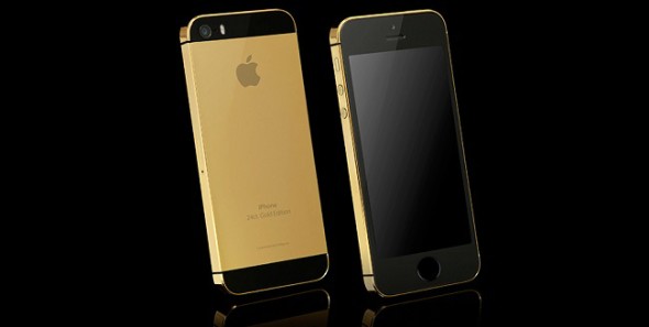 真正黃金 iPhone 5s 登場！售價 2 萬 2