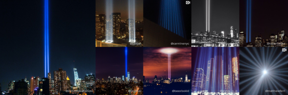 沉默的光束：9/11 事件 12 週年紀念