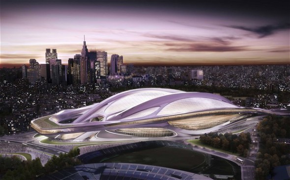 Zaha Hadid 主理！Tokyo 2020 主場館「新國立競技場」設計圖 (有片)