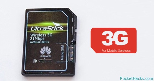 SD 卡有 3G 功能．華為 UltraStick SD 發表