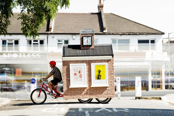 倫敦創意設計．單車變流動市政廳