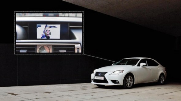 Lexus 將你的駕駛態度展現在畫布上