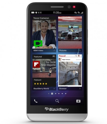 【報價】香港售價 $5488 買 5 吋 BB 10.2 系統手機．BlackBerry Z30