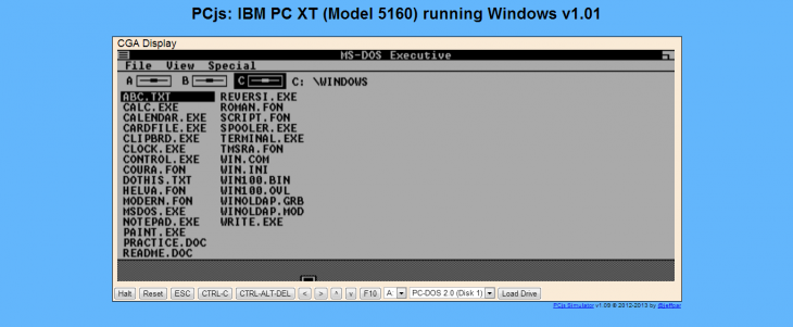 Windows V1 Operating Software 帶你回到過去!用瀏覽器體驗 Windows 1.01 / 3.0 及 Mac System 7