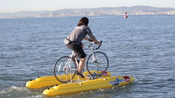 未來單車可在水上踩