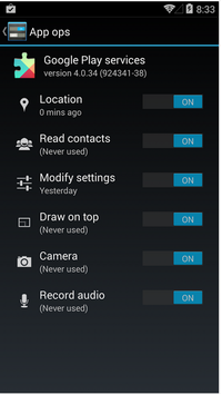 私隱設定消失了！Android 4.4.2 的 App ops 應用被移除