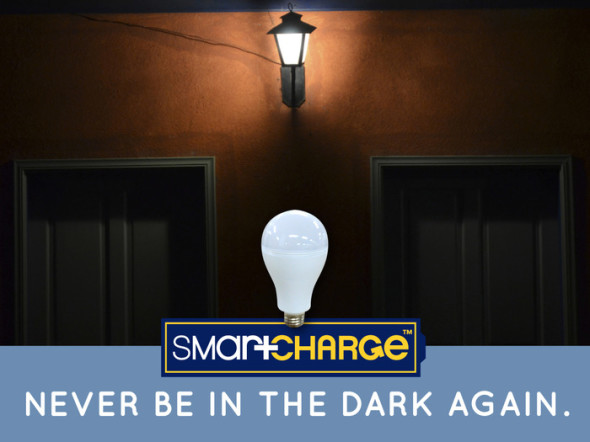 停電也可發光 •《SmartCharge》智能燈泡