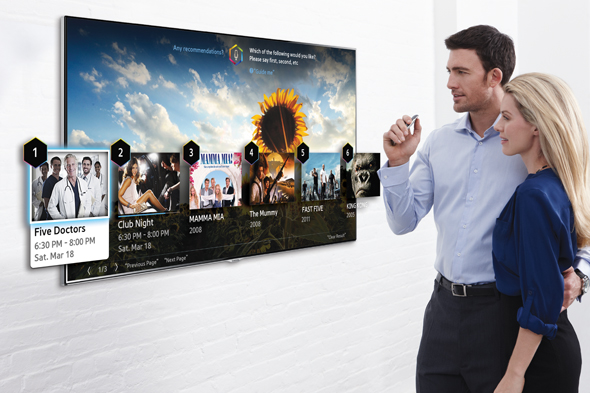 Samsung 將於 CES 上展示可手勢操控的智能電視