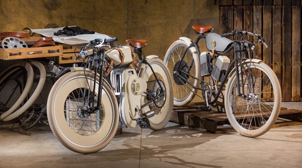 設計師全新演繹  1900 年代經典電單車設計