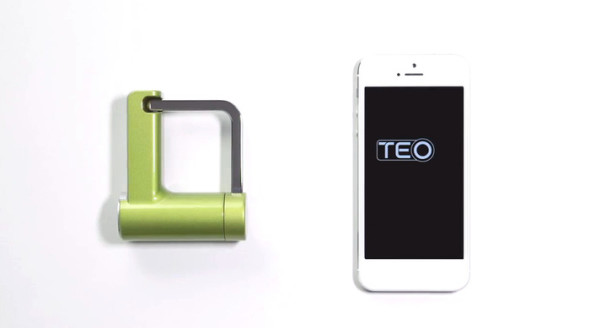 智能鎖 TEO 無需鎖匙  Smartphone 一按即解鎖