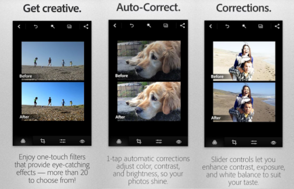 【Android】Adobe 更新 Photoshop Express 到 2.0，支援 KitKat
