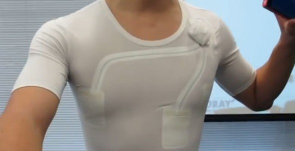 NTT DoCoMo 研發智能汗衣  偵測身體狀況