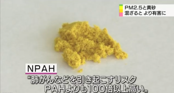 日本研究：PM2.5 混黃砂產物質變化，致癌風險高出 100 倍