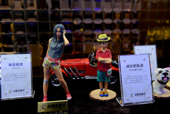 3D 打印熱捲中國  專門店製迷你人形 Figure