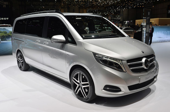 Mercedes Benz 發表全新 V 系豪華 8 人車