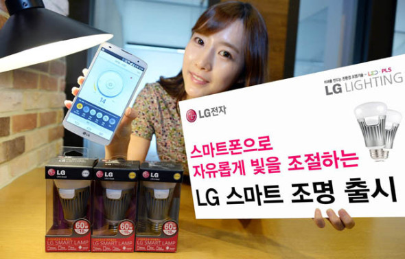 LG 智能 LED 燈膽  韓國開賣