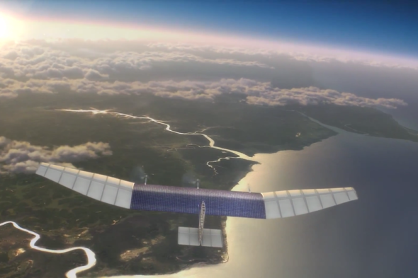 Facebook 計劃建立太陽能無人飛機網絡，連接全世界到互聯網