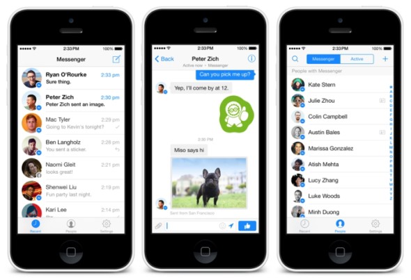 Facebook App 將不能再看訊息，需另外安裝 Messenger