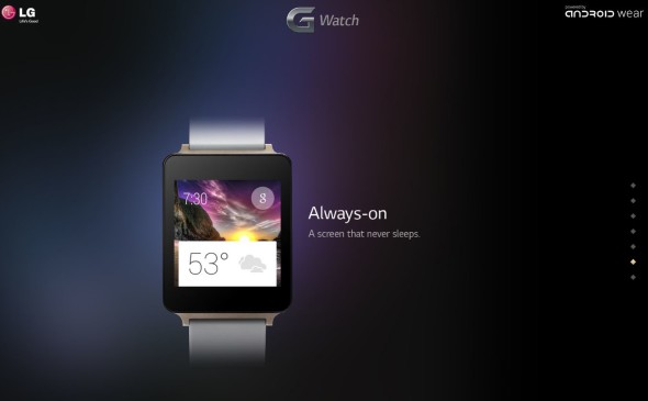 長期亮屏似足一般手錶！LG 加入佩戴式裝置戰團宣佈夏天推出 G Watch