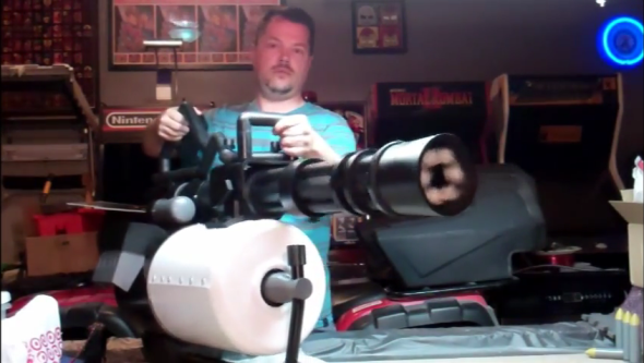 超浪漫! 3D Printer 自製 Team Fortress 2 重型 Minigun