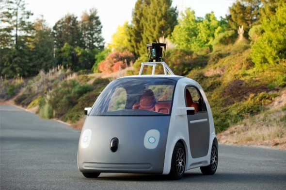 真人試坐! Google 真正「無人駕駛」汽車出爐，無軚盤油門