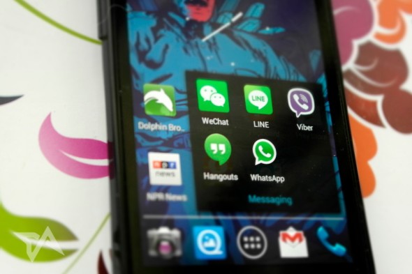 大陸用戶愛用 WeChat   短訊發送數目銳減