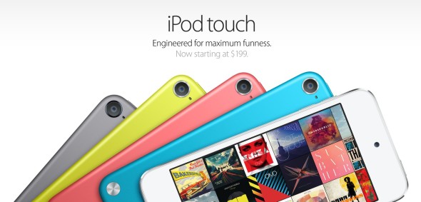 iPod touch 16GB 版本重新加入鏡頭和多色選擇，價格更便宜