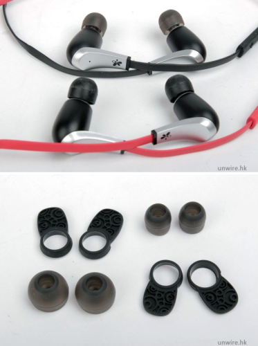 另外值得一提的，是 i.Tech MusicBand 811 設有黑色及紅色線兩個版本供用家選擇，而且每款耳機也設有 3 款尺寸耳膠供用家選擇，無論大家的耳道是闊是窄，也可以舒適地佩戴使用呢！