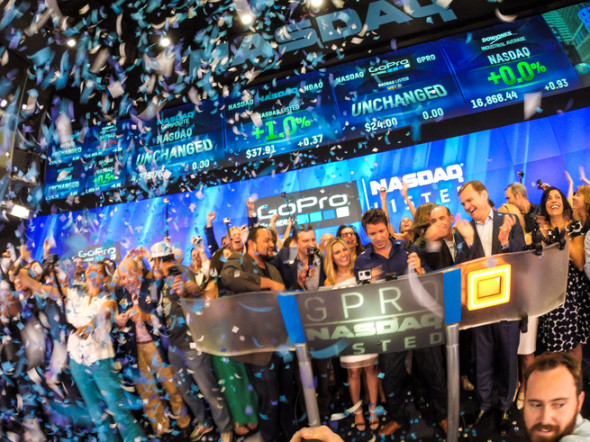 GoPro 成功上市　市值突破 30 億美元