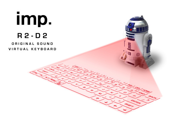 拯救宇宙第一步！Runa 推出 R2-D2 投射鍵盤